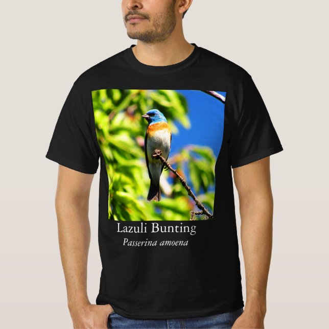 Camiseta Lazuli Bunting (Frente)