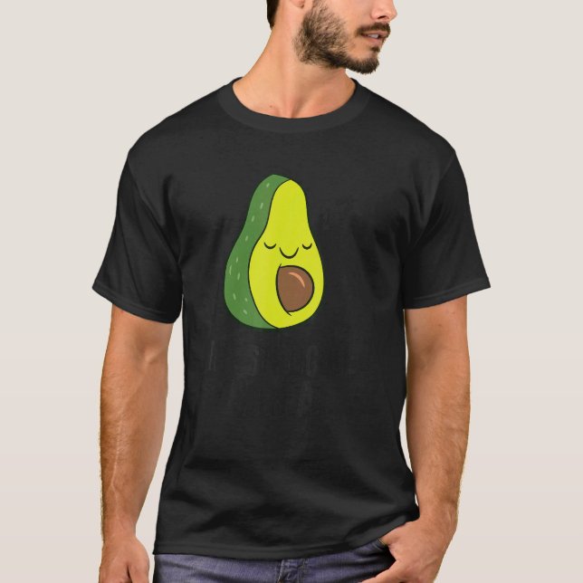 Camiseta Lazy Avocado The Struggle Is Real  Avocado (Frente)