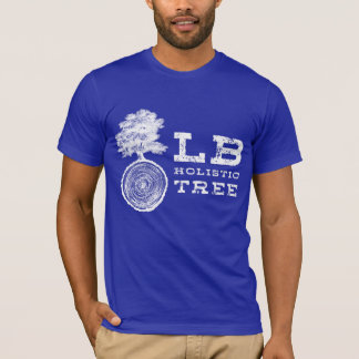 Camiseta LB Fonte branca da árvore holística
