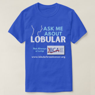 Camiseta LBCA Pergunte-me sobre o Cancer da mama