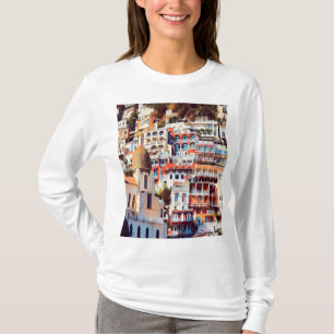 Camiseta ldp POSITANO - cidade - Papais noeis da igreja Mar