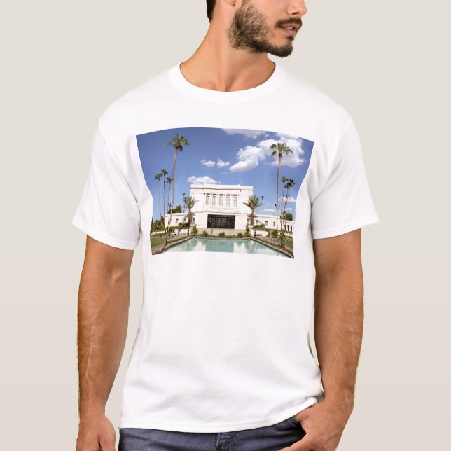 Camiseta lds mesa arizona temple foto mormon (Frente)