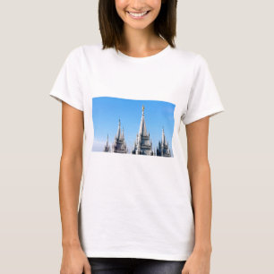 Camiseta lds sal lago templo da cidade angel moroni