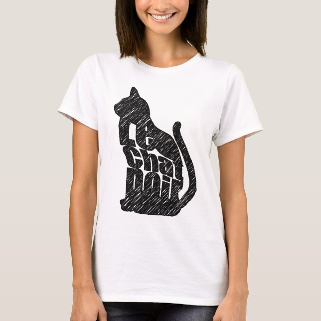 Camiseta Le Chat Noir (Frente)
