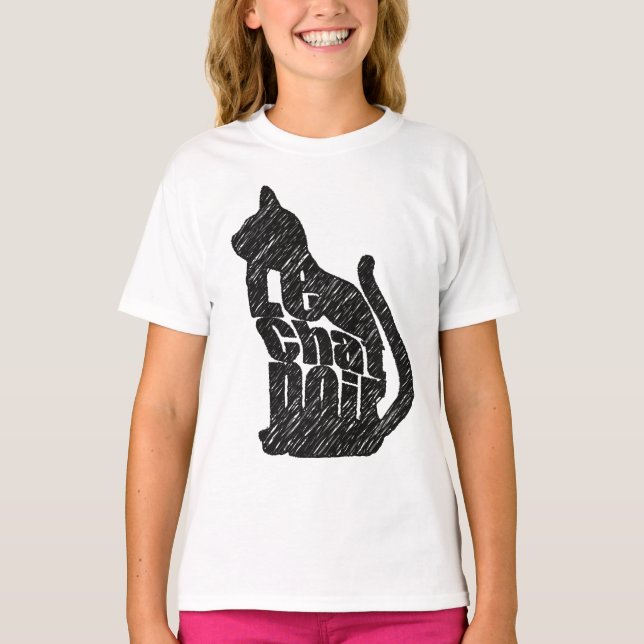 Camiseta Le Chat Noir (Frente)