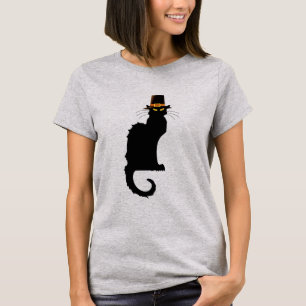 Camiseta Le Chat Noir Thanksdando Pilgrim Hat
