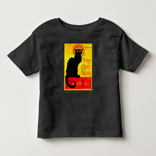 Camiseta Le Chat Noir Vintage (Frente)