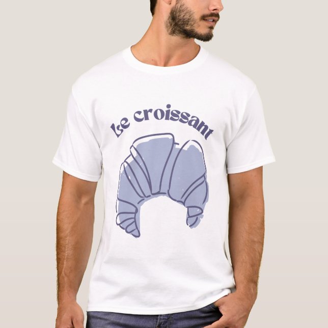 Camiseta Le croissant (Frente)