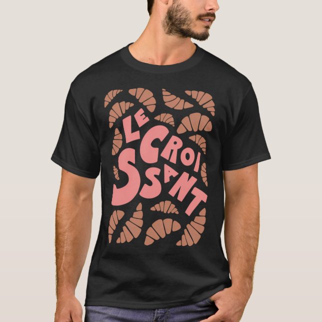 Camiseta Le Croissant French (Frente)