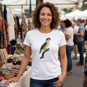 Camiseta Le Perroquet Maipouri / Papagaio-de-cabeça-negra