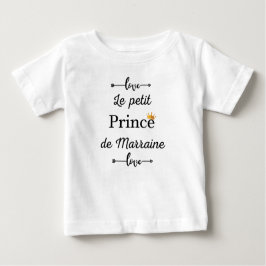 Camiseta le petit prince de marraine