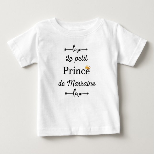 Camiseta le petit prince de marraine (Frente)