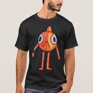 Camiseta Le Poisson Steve - Arte de Personagem Engraçado e
