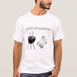 Camiseta Le roi du barbecue personnalisable
