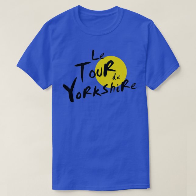 Camiseta Le Tour de Yorkshire  (Frente do Design)