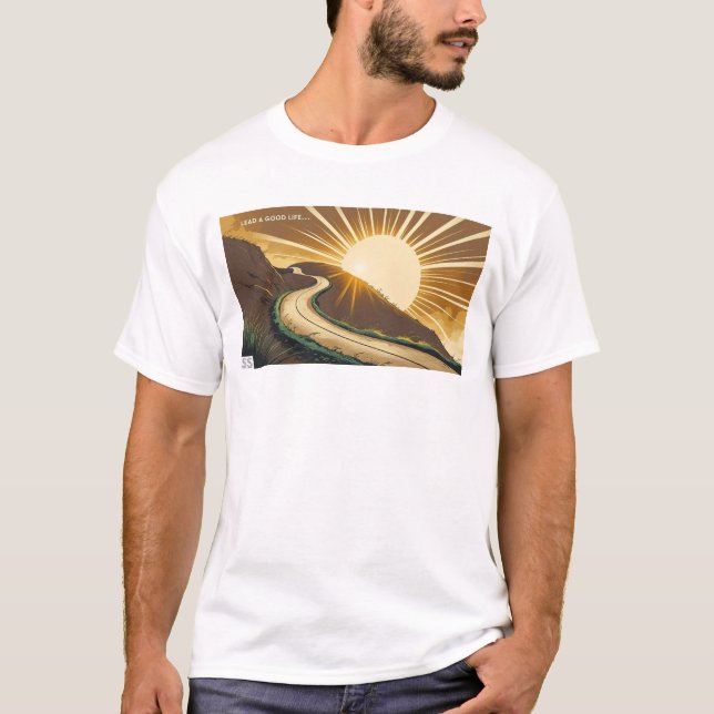 Camiseta Lead_Tenha Uma Boa Vida_Normal (Frente)