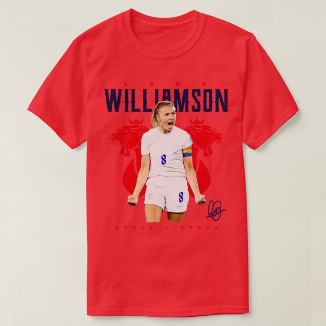 Camiseta Leah Williamson (Frente do Design)