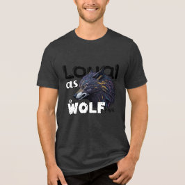 Camiseta Leal como mochila de lobo