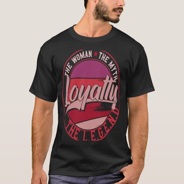 Camiseta Lealdade a Senhora do Mito a Legenda (Frente)