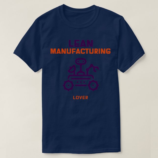 Camiseta Lean Manufacturing Lover (Frente do Design)