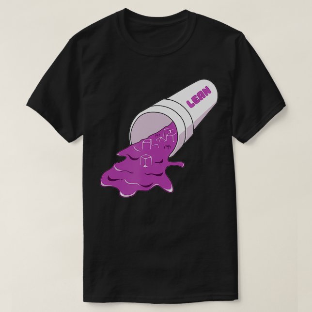 Camiseta Lean Purple Drank  (Frente do Design)