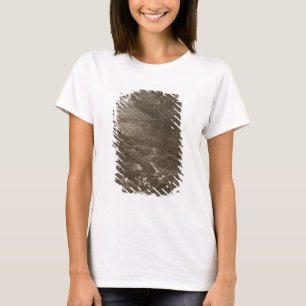 Camiseta Leander nada sobre o Hellespont para encontrar sua