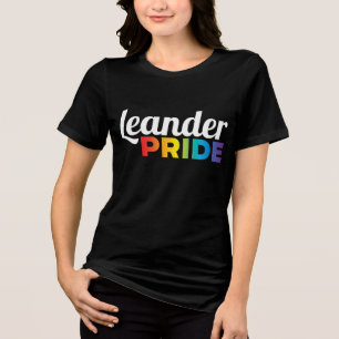Camiseta Leander Pride (Feminina) Tri-Blend