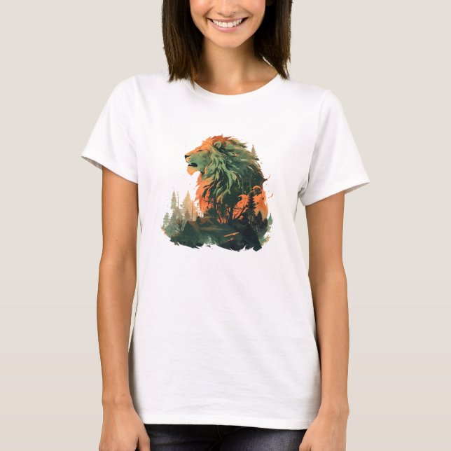 Camiseta leão (Frente)