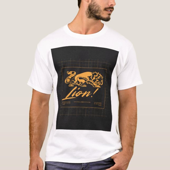 CAMISETA LEÃO (Frente)