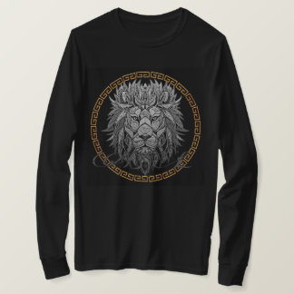 Camiseta Leão abençoado Playera Lux para lojas PvP 160