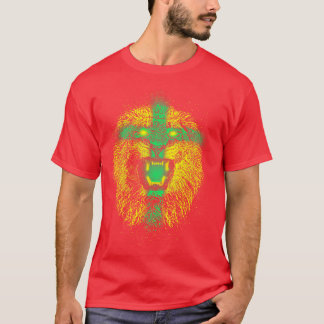 Camiseta Leão amarelo