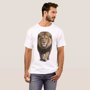 Camiseta Leão Aproximando-se