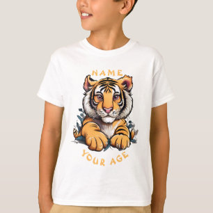 Camiseta Leão-Bebê-Cute
