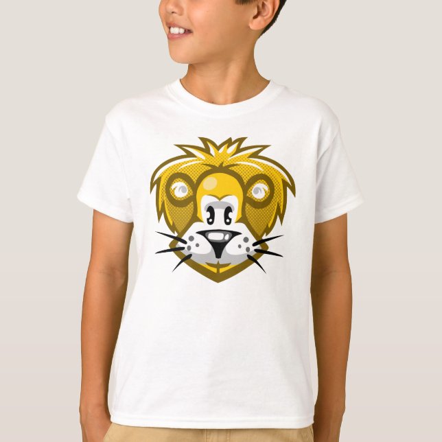 Camiseta Leão cartoon (Frente)