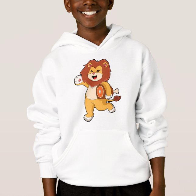 Camiseta Leão com carne (Frente)