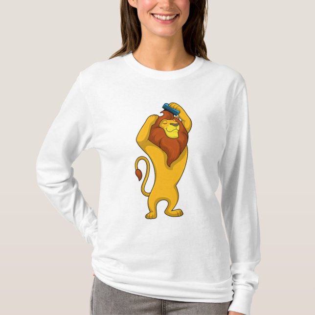 Camiseta Leão com Comb (Frente)