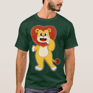 Camiseta Leão com Coração