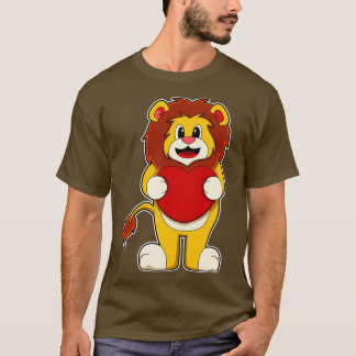 Camiseta Leão com Coração 2