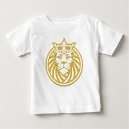 Camiseta Leão Com Coroa - Estilo Dourado 4