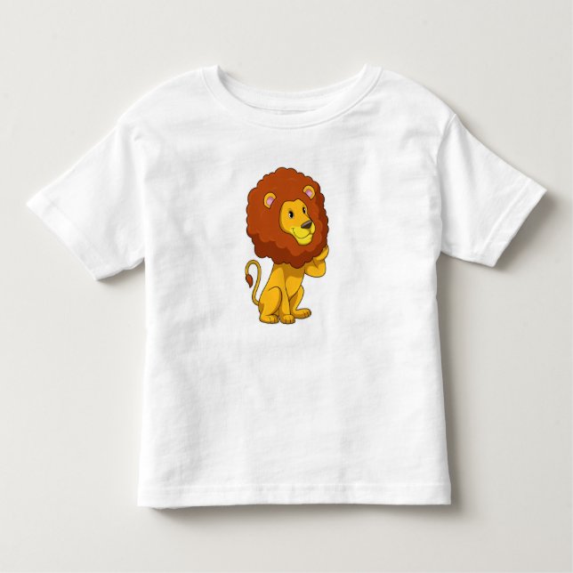 Camiseta Leão com Curls (Frente)