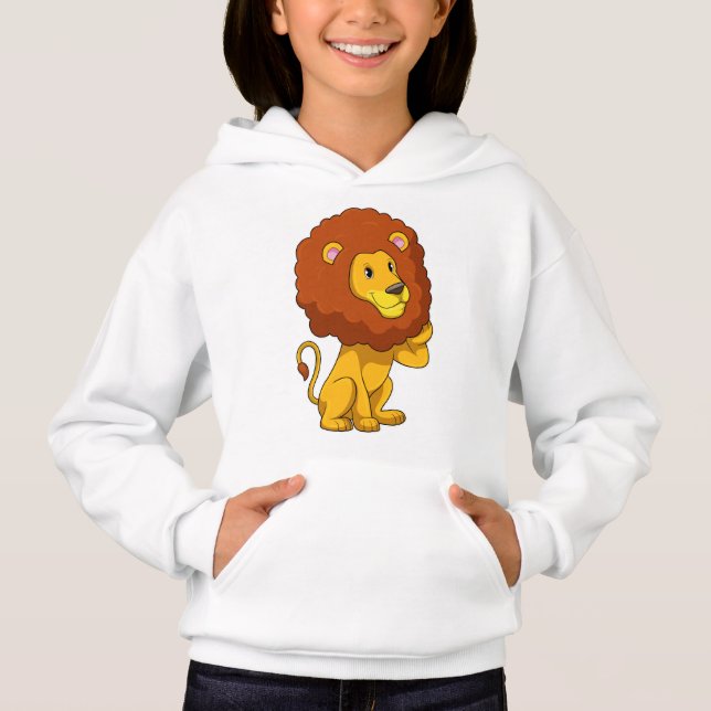 Camiseta Leão com Curls (Frente)