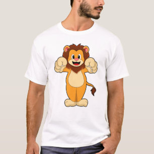 Camiseta Leão com grandes Garras