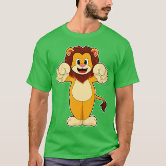 Camiseta Leão com grandes Garras