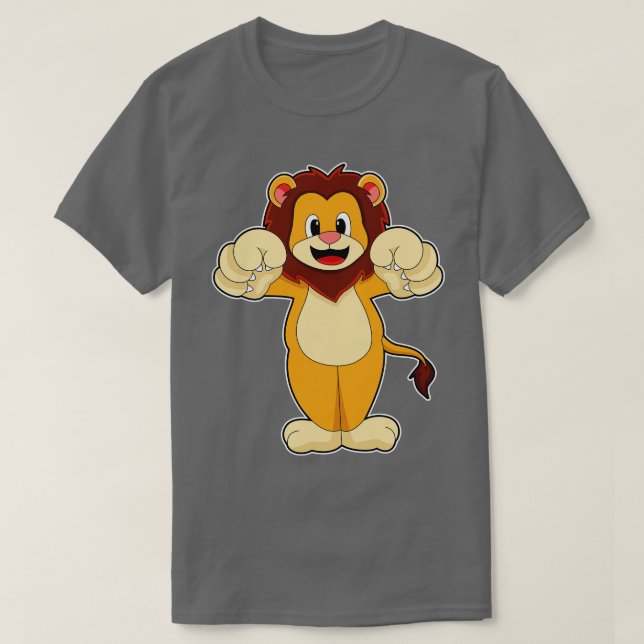 Camiseta Leão com grandes Garras (Frente do Design)