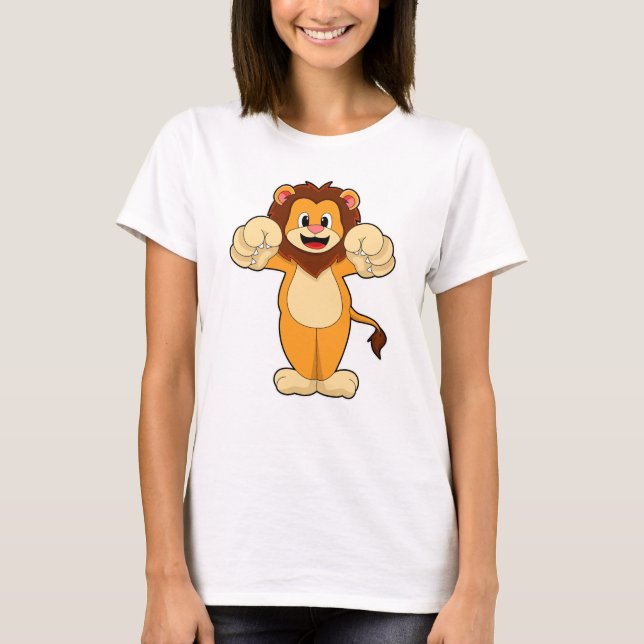 Camiseta Leão com grandes Garras (Frente)