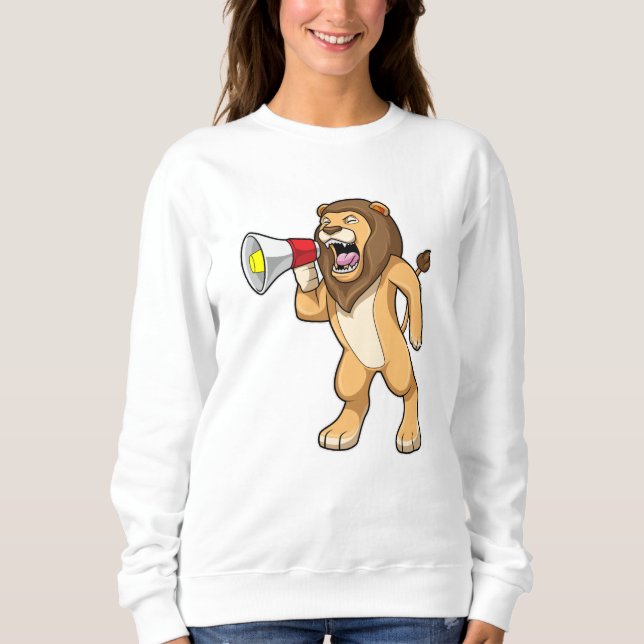 Camiseta Leão com microfone (Frente)