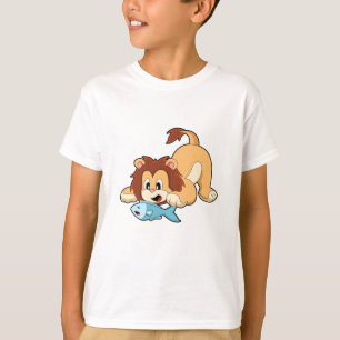 Camiseta Leão com Peixe
