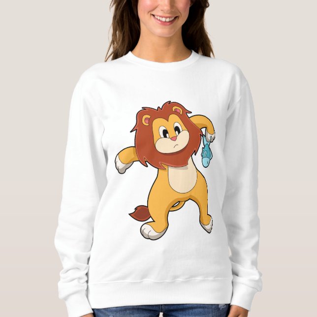 Camiseta Leão com Peixe (Frente)