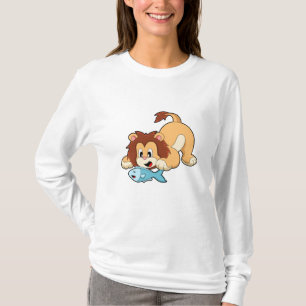Camiseta Leão com Peixe