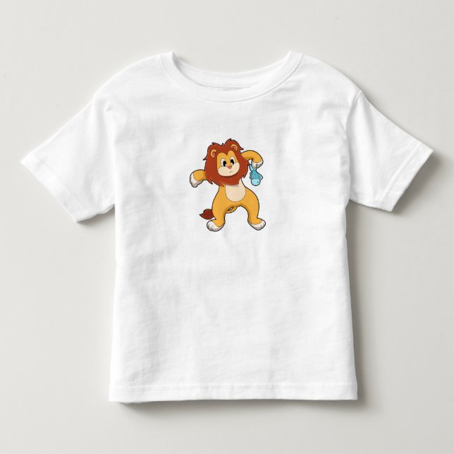 Camiseta Leão com Peixe (Frente)